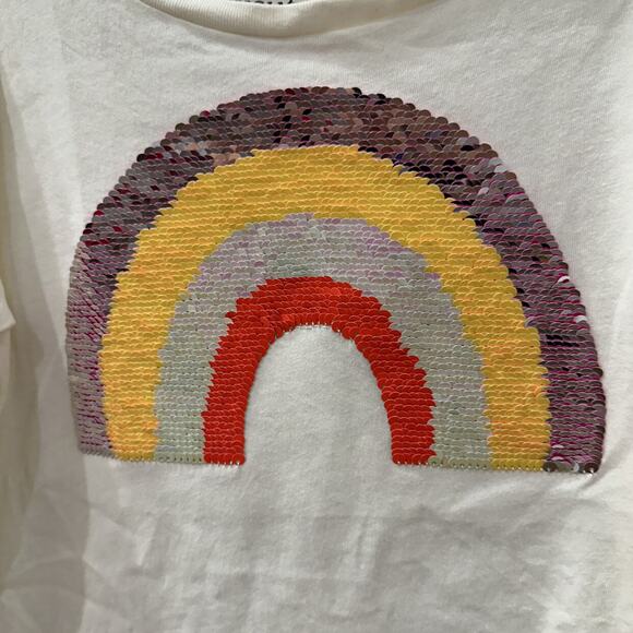 Crewcuts Rainbow Flippy Sequins Long Sleeve Shirt - Picture 4 of 6